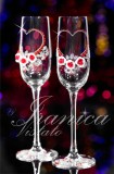 Свадебные бокалы Scarlet