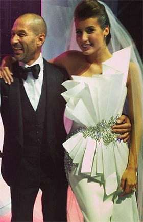 Кети Топурия в свой День Рождения отпраздновала свадьбу